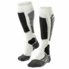 Falke SK2 Womens Ski Socks Off White