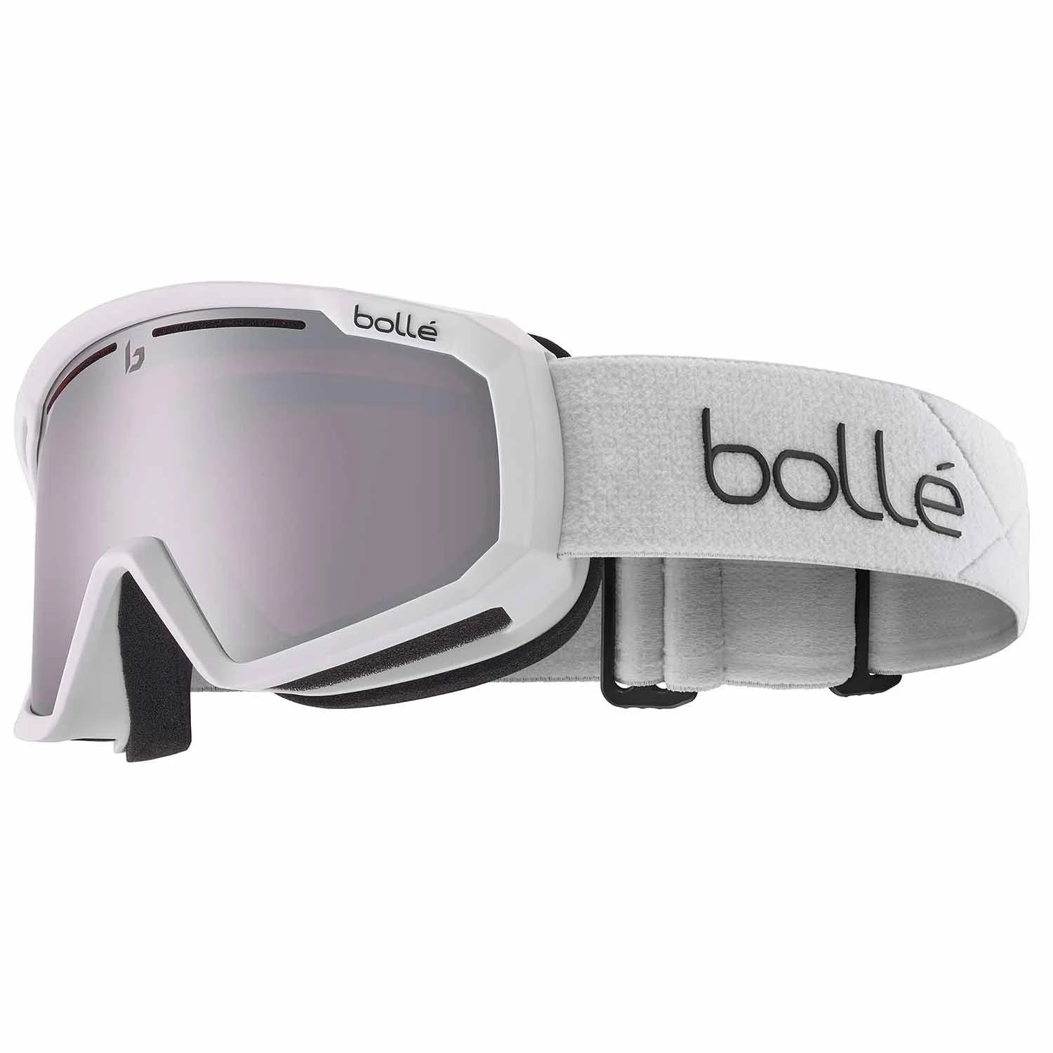 Bolle Y7 OTG White Vermillon Gun Ski Goggles 1 Bolle Y7 OTG White Vermillon Gun Ski Goggles