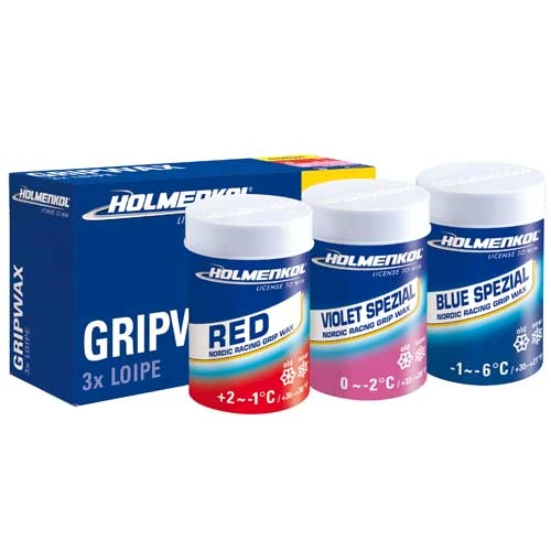 Holmenkol Nordic GripWax X 3 Pack 1 Holmenkol Nordic GripWax X 3 Pack