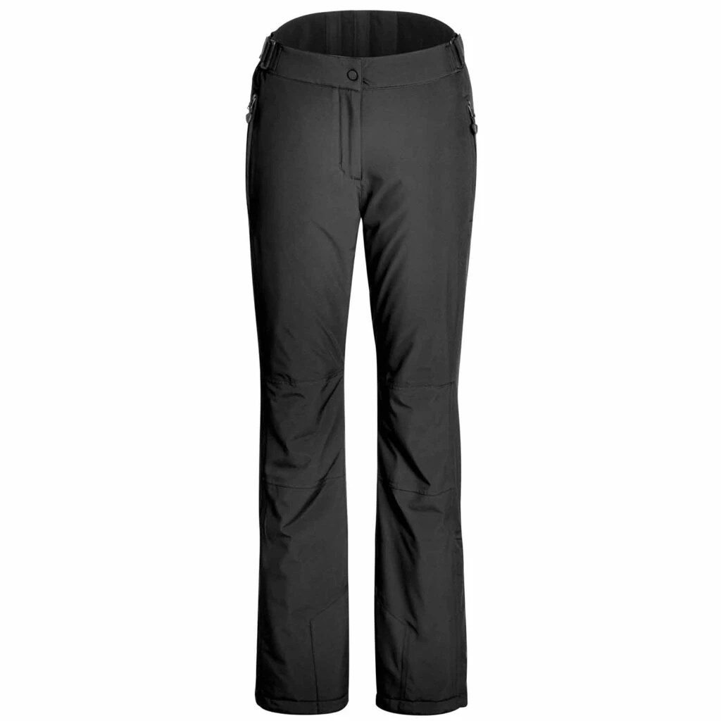 Maier Vroni Slim Standard Leg Womens Black Ski Pant 1 Maier Vroni Slim Standard Leg Womens Black Ski Pant